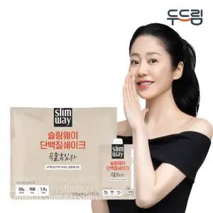 [두드림] 슬림웨이 단백질 쉐이크 곡물 흑임자 X 1박스 (7개입)