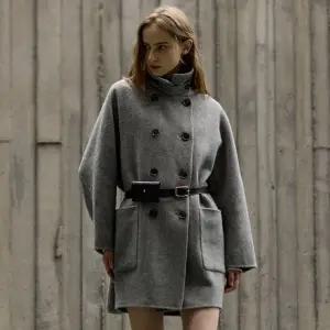 [코데즈컴바인](대구신세계) 하이넥 더블 코트 (CKD-HC502WA)