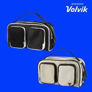 [볼빅] VBEB 퍼포먼스 2포켓 투웨이 파우치 남성 여성 골프공 가방 골프 손가방 클러치 파우치백