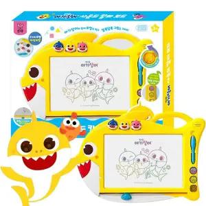피노키오 핑크퐁 아기상어 사운드 칼라보드 /유아 쓰기패드 미술 그림 놀이 장난감