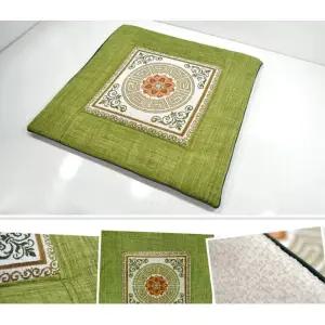 쇼파용 녹색 전통컨셉 인테리어 클래식방석 원룸 사계절용 좌식테이블용 편한엉덩이 겨울