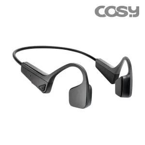 COSY 골전도 블루투스 이어폰 귀걸이형 스포츠 자전거 운동 통화 마이크 이어셋 EP2158BTB