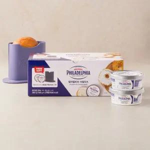 필라델피아 크림치즈 190g*2입+베이글커터