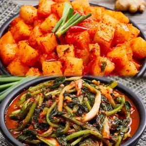 강원도 영월 솜씨가 열무김치 5kg+깍두기5kg