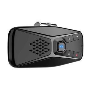 휴대폰용 도쿨러 자동차 블루투스 스피커, 휴대용 핸즈프리 키트 무선, 차량 내 선바이저 장착 스피커폰, 바이저 클립 및 마이크 - 블랙