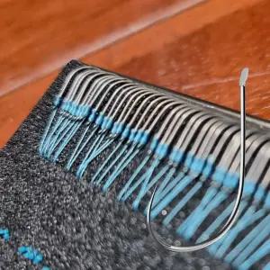 D-FISHING 편대낚시바늘 50개 민물낚시바늘 티타늄 무미늘