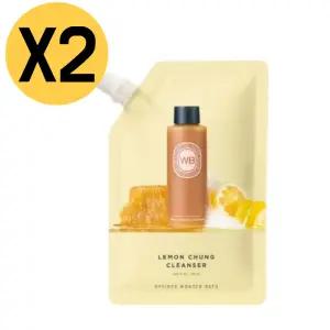조성아 원더바스 레몬청 클렌저 폼 리필 파우치 X2개