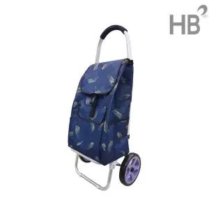 EV 빅네이비 핸드 쇼핑카트(1개) 쇼핑카트 접이식 시장 마트 손수레 핸드 장바구니 캐리어