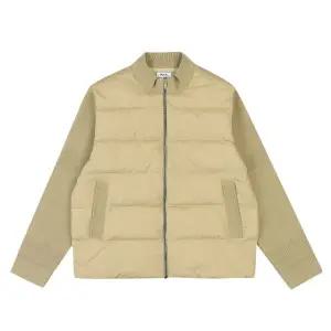 남성 골프 다운 리드 집업 니트 VMMSNA01_BE 848858