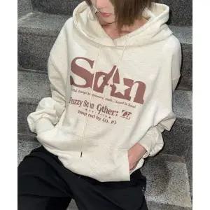 FUZZY SCAN 아더 오브젝트 오버핏 후드 티셔츠 3color fz25fw28 2841089