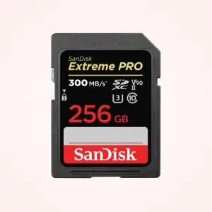 샌디스크 익스트림 프로 SD카드 256GB SDXDM Extreme Pro 카메라 메모리 ST1 freeship