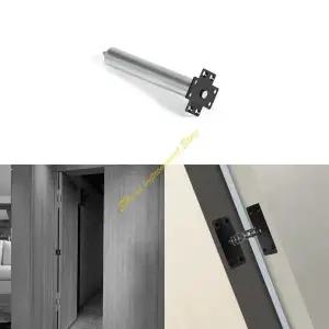 자동 도어 가폐 된 관형 체인 스프링 소프트 닫기 도어 힌지 음소거 버퍼 폐쇄 홈 하드웨어 D7WA