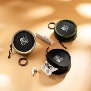 링케 탬버린 백 미니 파우치 에어팟 4 갤럭시 버즈 프로 3 2 무선 이어폰 케이스