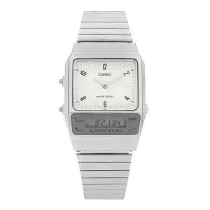 남녀공용 스퀘어 빈티지 레트로 메탈 손목 시계(R1)(AQ 800E 7A2DF)