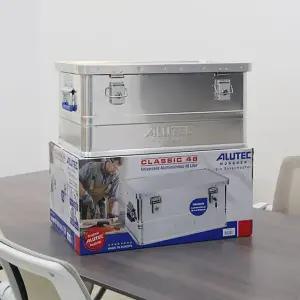 알루텍 클래식 알루미늄 캠핑박스 다용도 스토리지 48리터 Alutec Classic
