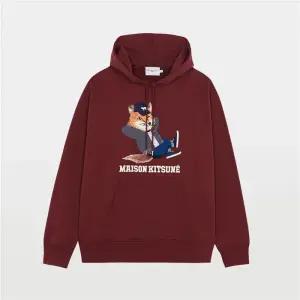 메종키츠네 드레스드 폭스 프린트 남녀공용 후드 티셔츠 JM00332KM0001 P596