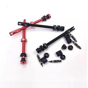 호환 라이드나우 자전거 프레스타 튜블리스 밸브 45mm 알루미늄 합금 니플 탈착식 코어 로드 MTB