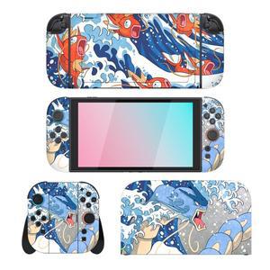 닌텐도 호환 스위치 호환 2 콘솔 독 충전 스탠드 홀더 조이콘 컨트롤러용  디자인 스티커 스킨 비닐