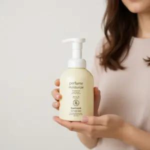 아브카 퍼퓸 핸드워시 베이비파우더향 500ml 4개 손세정제 거품비누