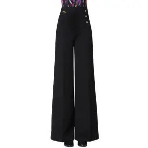 알레마나댄스복 공연 바지 방송 라틴 팬츠 와이드