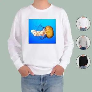 [하프클럽/알티피아]맨투맨 전색상 해파리 해양생물 바다 디자인티셔츠