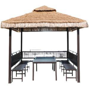 시골정자 농막 파고라 그늘막 가제보 펜션 조립식 정자 시골 초가