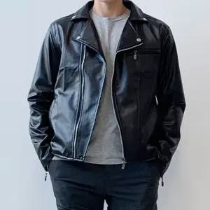 남성 가을 겨울 멋쟁이 필수 라이더 자켓 가죽 점퍼