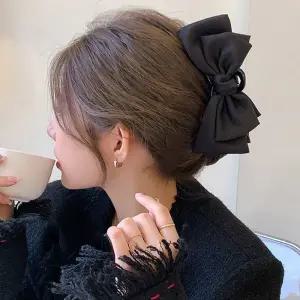 헤어핀 리본핀 왕리본 집게핀 올림머리 새킨 반묶음