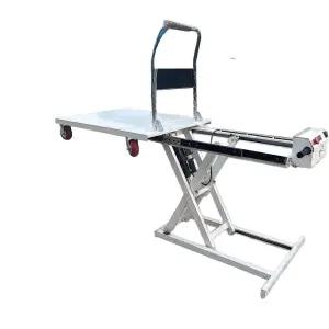 전동 테이블리프트 카트 운반차 작업대 이동식 쟈키 유압 공장 상하차 핸드카트 구르마