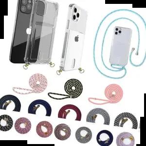 스트랩 갤럭시 카드링 (컬러 목걸이) 젤리 S21울트라 G998