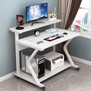 1인용컴퓨터책상 60CM 컴퓨터 1000 원룸 700 침실 책상 화이트메이플 자형