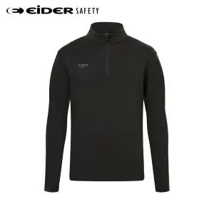 아이더세이프티 TS-F2514 하프집업 초경량 플리스 긴팔 티셔츠 다크브라운