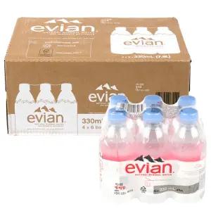 에비앙 천연광천수 330ml 24개