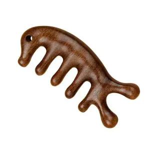 원목 두피괄사 괄사빗 마사지 지압봉 두피마사지 기타브랜드