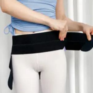 골반 보호대 고관절 밴드 압박 벨트 찍찍이 얇은 재활용