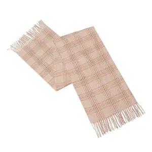 체크 머플러 190x72cm 핑크 술 어버이날 패브릭 남성 여성