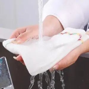 빨아쓰는 거즈 면사 행주 기름 흡수 대나무 소창