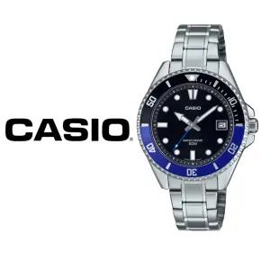 카시오 흑새치 메탈 미니 남성 패션 손목시계 MDV-10D-1A2