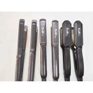 단발 곱슬 머리 온도조절 전기 고데기 미용실매직기 앞머리