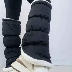 여성 패딩 발토시 겨울 방한 레그워머 골프 야외 보온