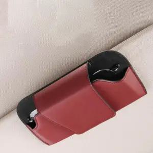 차량용 선글라스 안경 보관 케이스 포켓 파우치