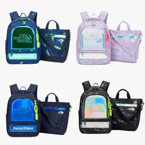 노스페이스 키즈 책가방세트 NM2DQ02 와이드 프리즘 스쿨 백팩 322790