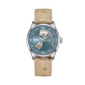 [해밀턴]해밀턴 H32705842 재즈마스터 오픈하트 남성 가죽 시계