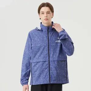 [롯데백화점]르꼬끄 공용 트리아톰 트레이닝 바람막이 자켓 QP123GJK21_PBL