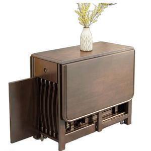 이동식 북유럽풍 확장형 다기능 식탁테이블 접이식 수납 6인용