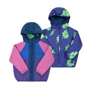 [보보쇼즈] B225AC119 럭키 클로버 리버시블 아노락 아동 자켓