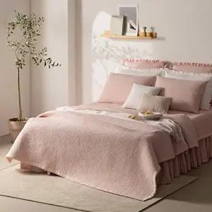 [마르시아](K)30수 광목 줄누비 워싱 스프레드 1+1