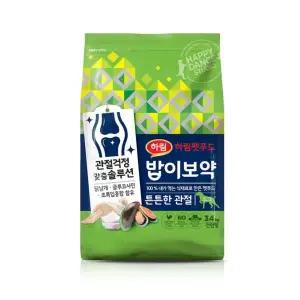 코스트코 하림 밥이보약 DOG 튼튼한 관절 애견 사료 3.4kg 2개