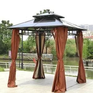 대형 야외 바베큐장 원두막 사주정 테라스 가제보 파고라 펜션 카페 오두막 조립식 그늘막