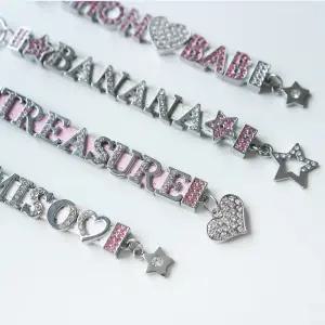 이니셜 큐빅 알파벳 가죽 키링 커스텀 주문제작 가능 블링블링 이름 네임 가방 열쇠 고리